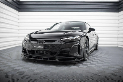 Audi E-Tron GT - Frontspoiler - Frontlippe V.1 Maxton Design 