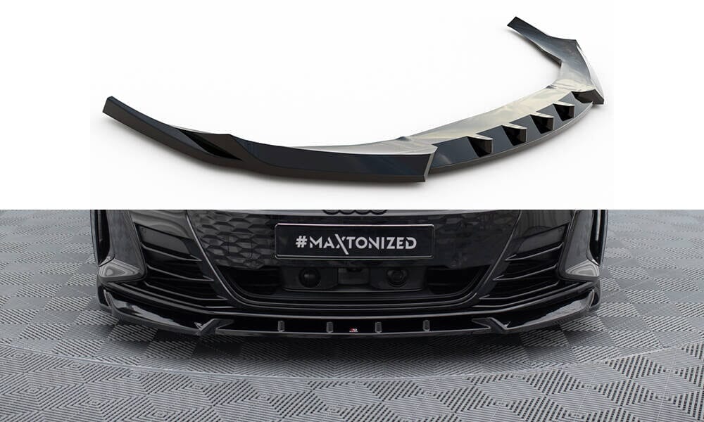 Audi E-Tron GT - Frontspoiler - Frontlippe V.1 Maxton Design 