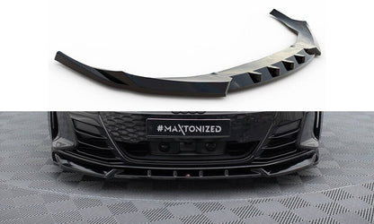 Audi E-Tron GT - Frontspoiler - Frontlippe V.1 Maxton Design 