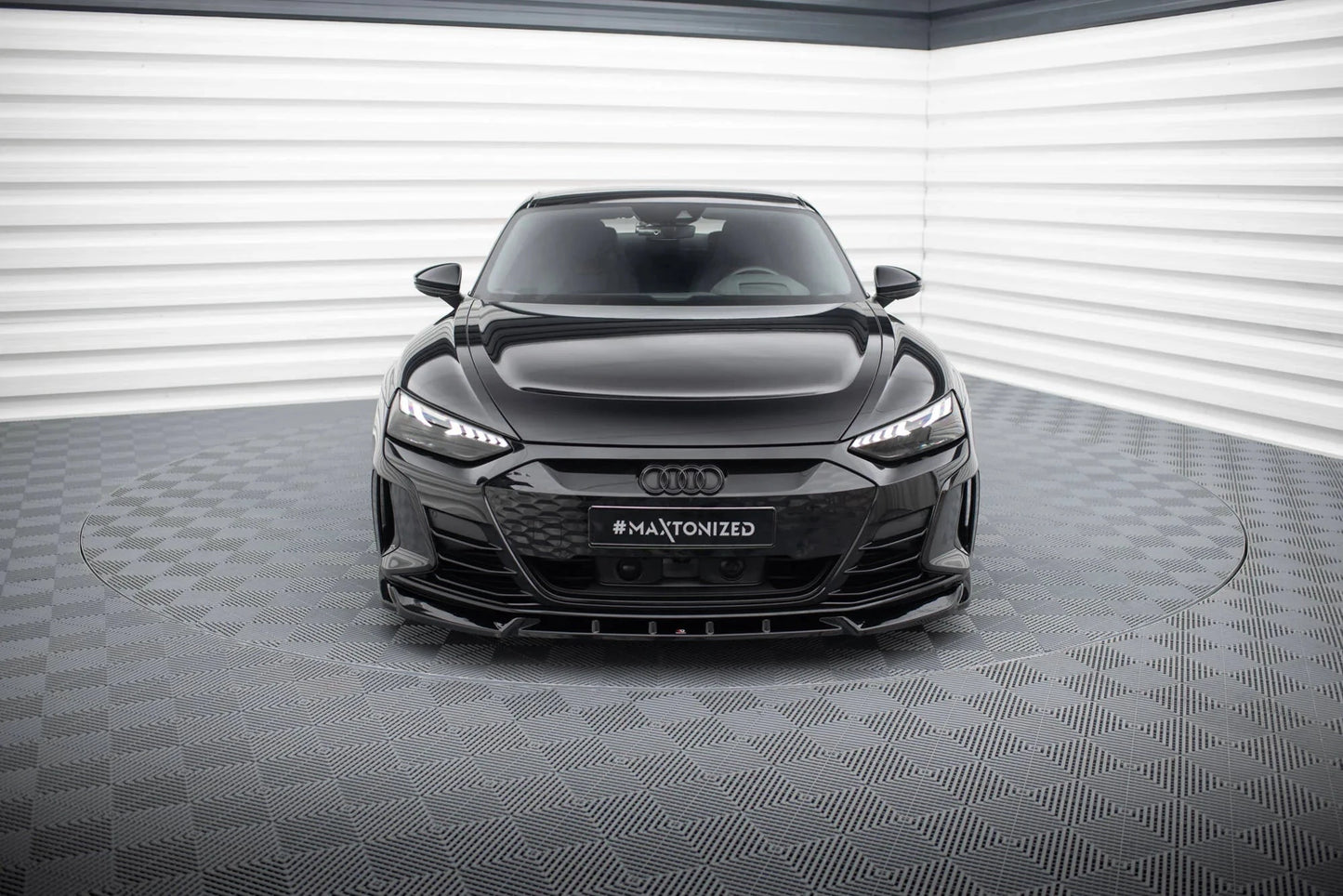 Audi E-Tron GT - Frontspoiler - Frontlippe V.1 Maxton Design 
