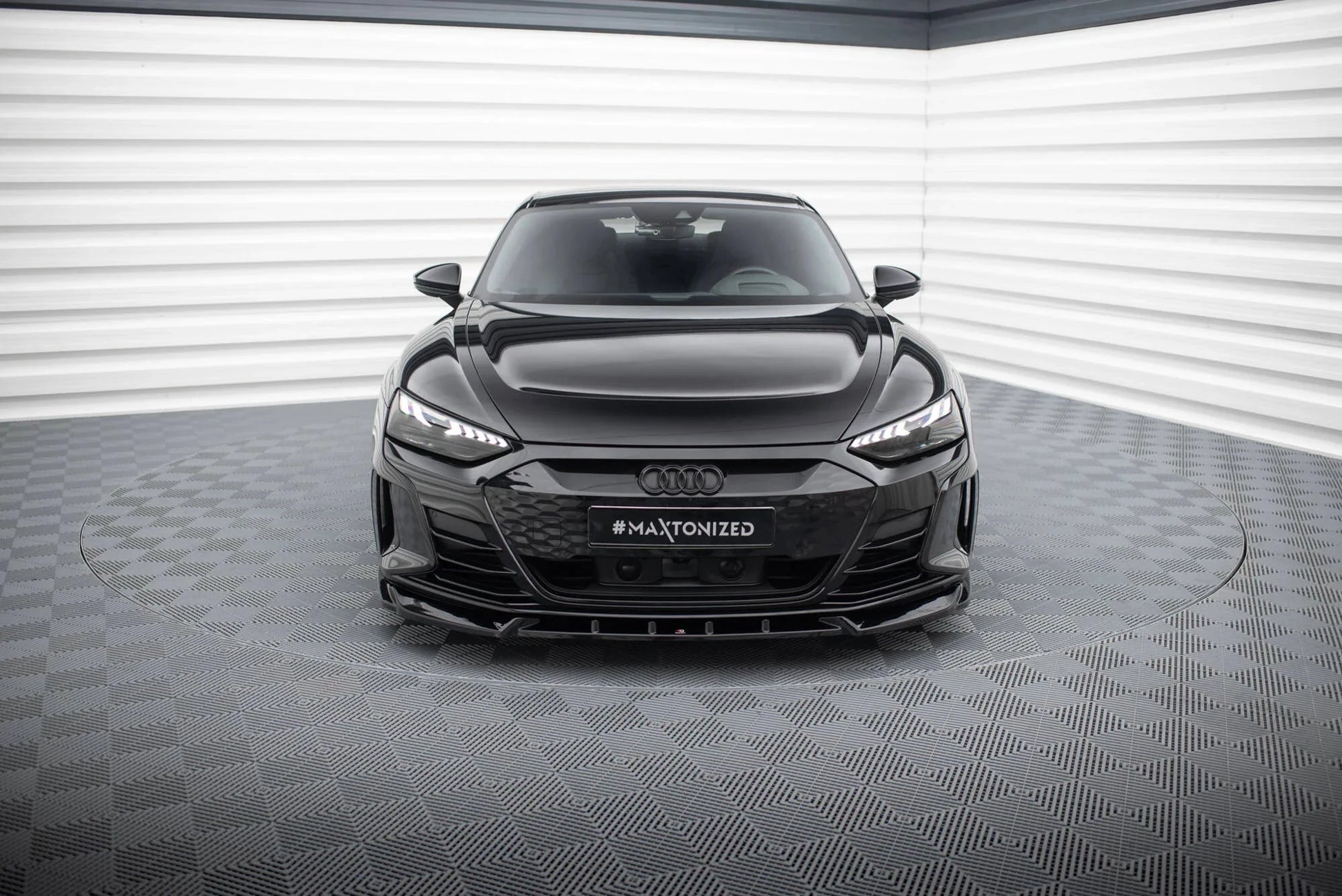 Audi E-Tron GT - Frontspoiler - Frontlippe V.1 Maxton Design 
