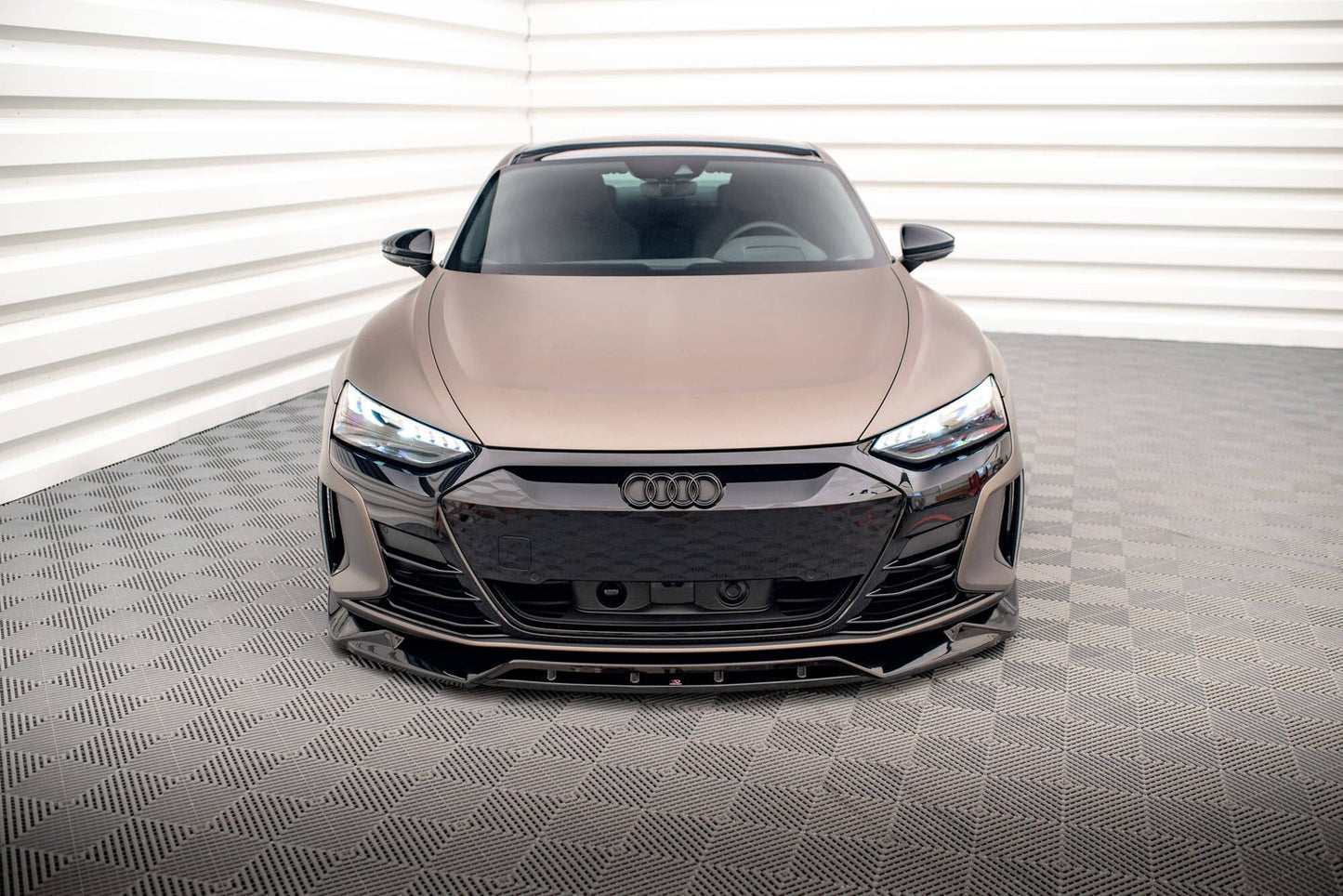 Audi E-Tron GT - Frontspoiler - Frontlippe V.2 Maxton Design 