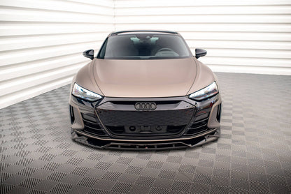 Audi E-Tron GT - Frontspoiler - Frontlippe V.2 Maxton Design 