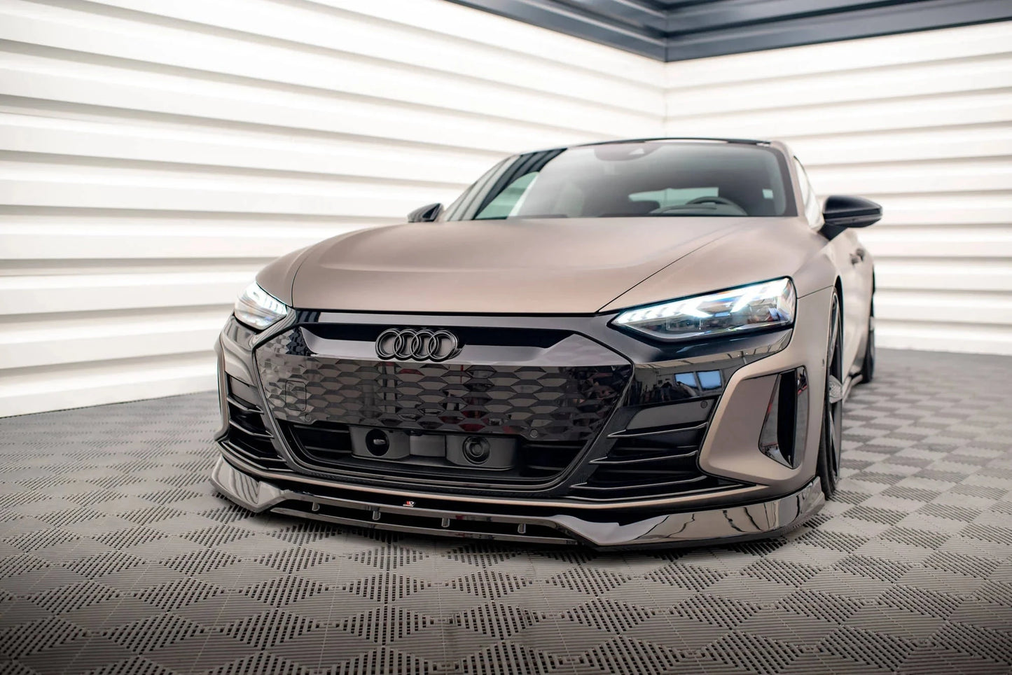 Audi E-Tron GT - Frontspoiler - Frontlippe V.3 Maxton Design 