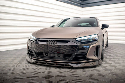 Audi E-Tron GT - Frontspoiler - Frontlippe V.3 Maxton Design 