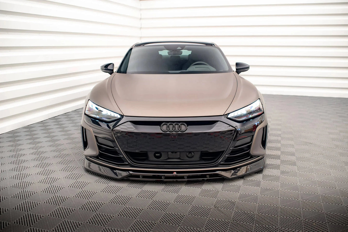 Audi E-Tron GT - Frontspoiler - Frontlippe V.3 Maxton Design 