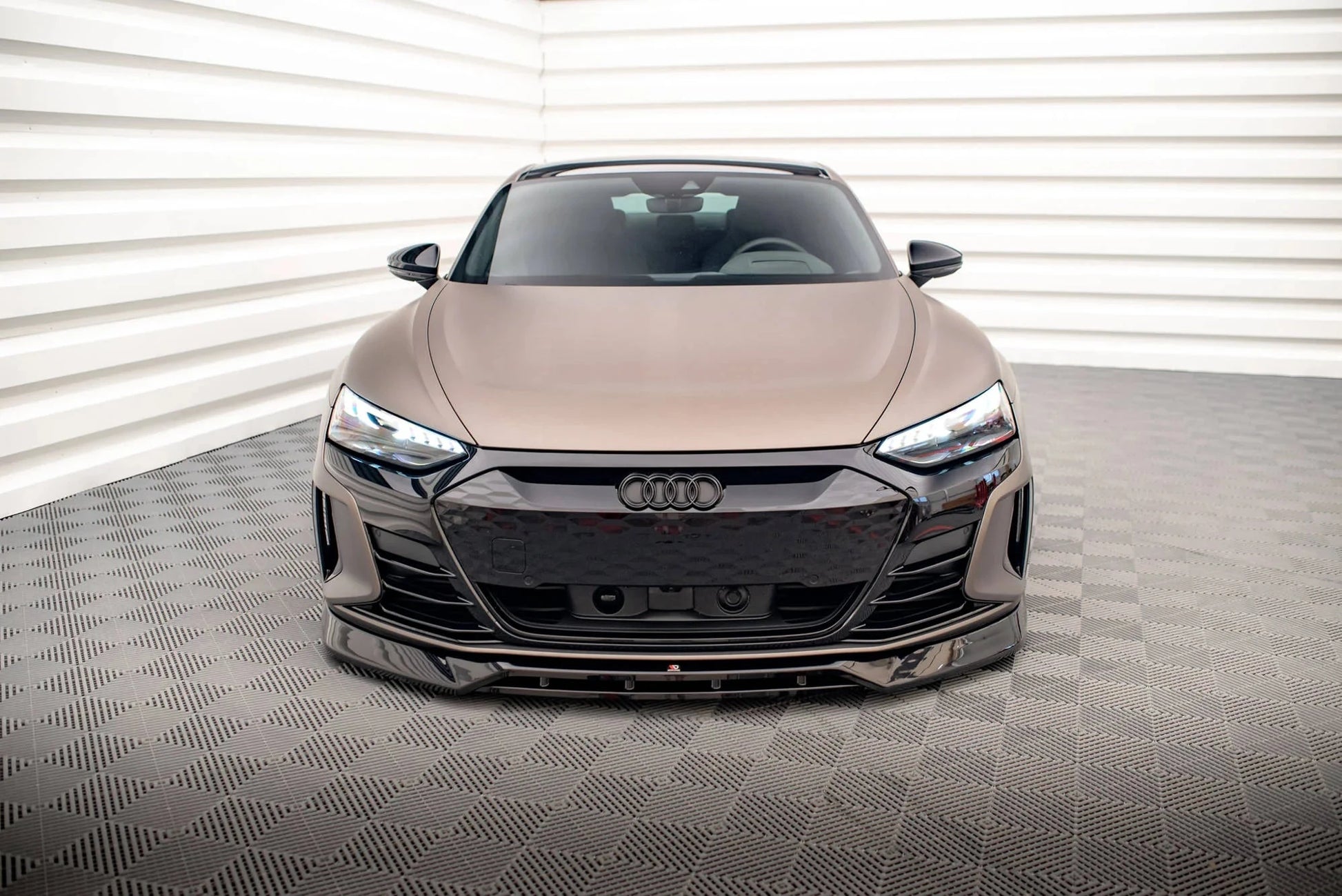 Audi E-Tron GT - Frontspoiler - Frontlippe V.3 Maxton Design 