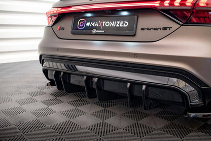 Audi E-Tron GT - Heck Ansatz Maxton Design 