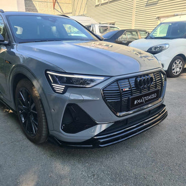 Audi E-Tron S-Line - Frontspoiler - Frontlippe Maxton Design 