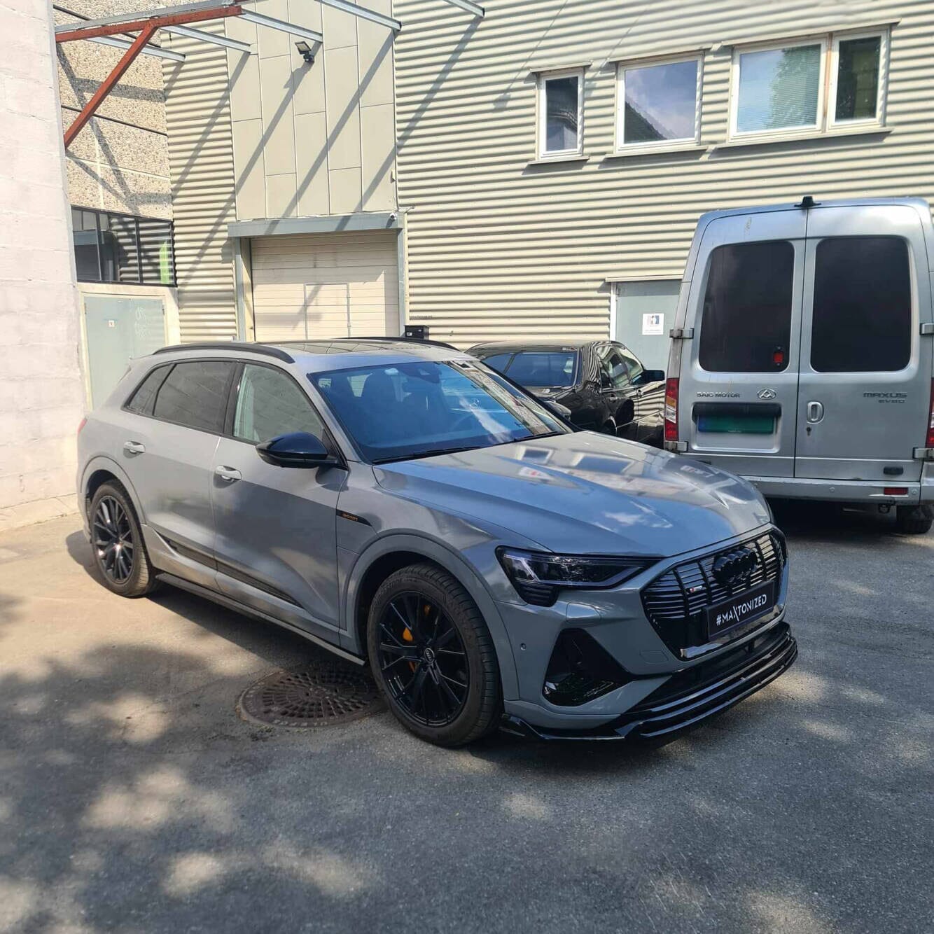 Audi E-Tron S-Line - Frontspoiler - Frontlippe Maxton Design 