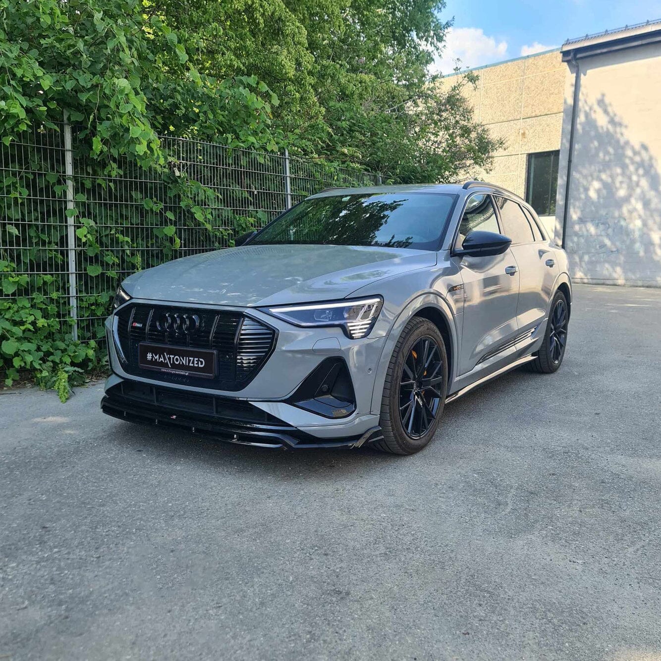Audi E-Tron S-Line - Frontspoiler - Frontlippe Maxton Design 