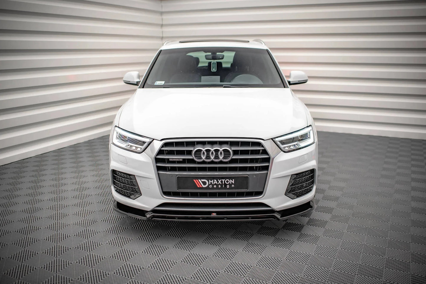 Audi Q3 8U Facelift - Frontspoiler - Frontlippe V.2 Maxton Design 