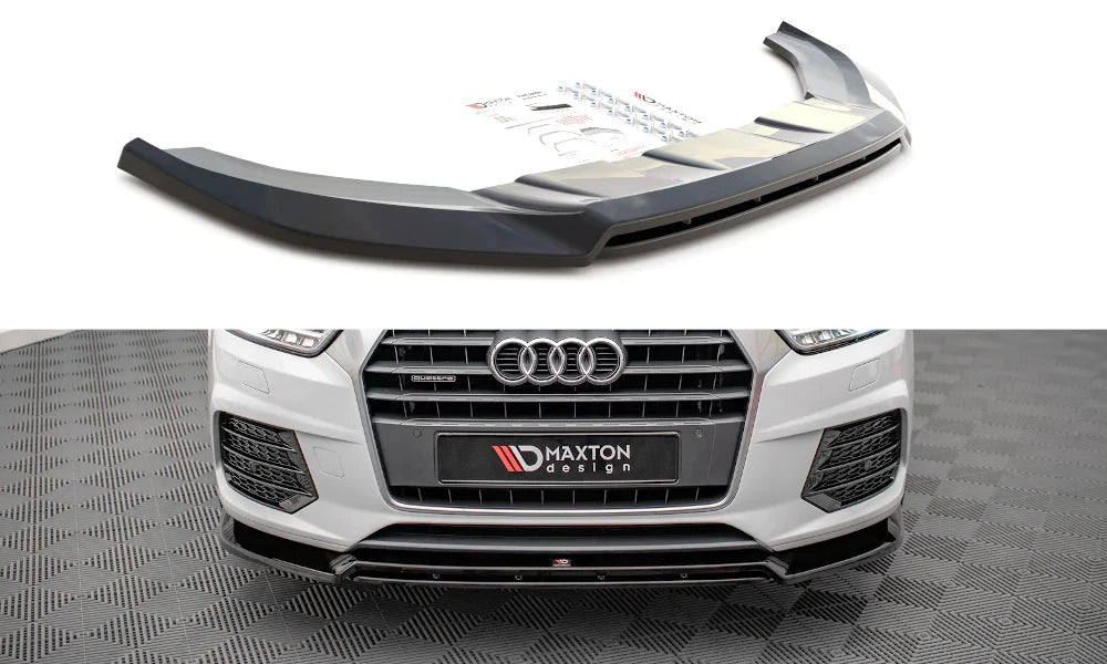 Audi Q3 8U Facelift - Frontspoiler - Frontlippe V.2 Maxton Design 