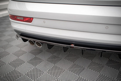 Audi Q3 8U Facelift - Heck Ansatz Maxton Design 