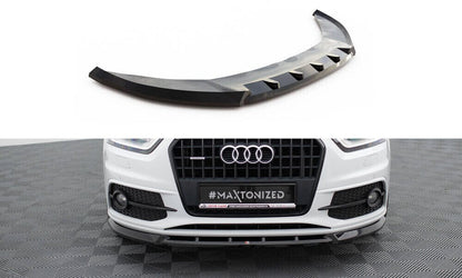 Audi Q3 8U S-Line - Frontspoiler - Frontlippe V.1 Maxton Design 