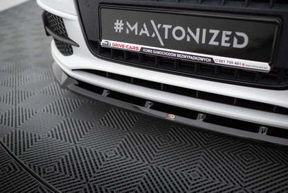 Audi Q3 8U S-Line - Frontspoiler - Frontlippe V.1 Maxton Design 