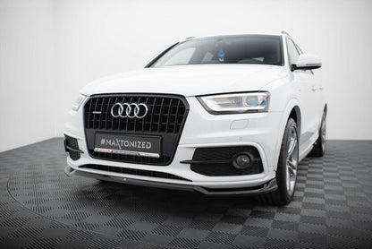 Audi Q3 8U S-Line - Frontspoiler - Frontlippe V.2 Maxton Design 