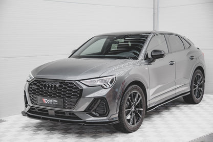Audi Q3 F3 S-Line - Frontspoiler - Frontlippe V.1 Maxton Design 