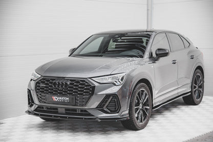 Audi Q3 F3 S-Line - Frontspoiler - Frontlippe V.2 Maxton Design 