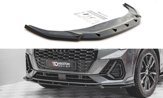 Audi Q3 F3 S-Line - Frontspoiler - Frontlippe V.2 Maxton Design 