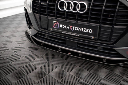 Audi Q3 F3 S-Line - Frontspoiler - Frontlippe V.3 Maxton Design 