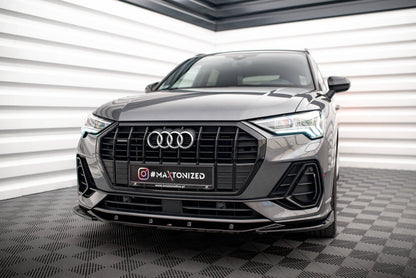 Audi Q3 F3 S-Line - Frontspoiler - Frontlippe V.3 Maxton Design 