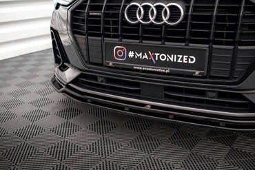 Audi Q3 F3 S-Line - Frontspoiler - Frontlippe V.4 Maxton Design 