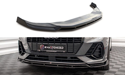 Audi Q3 F3 S-Line - Frontspoiler - Frontlippe V.4 Maxton Design 