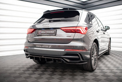 Audi Q3 F3 S-Line SUV - Heck Ansatz Maxton Design 