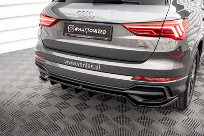 Audi Q3 F3 S-Line SUV - Heck Ansatz Maxton Design 