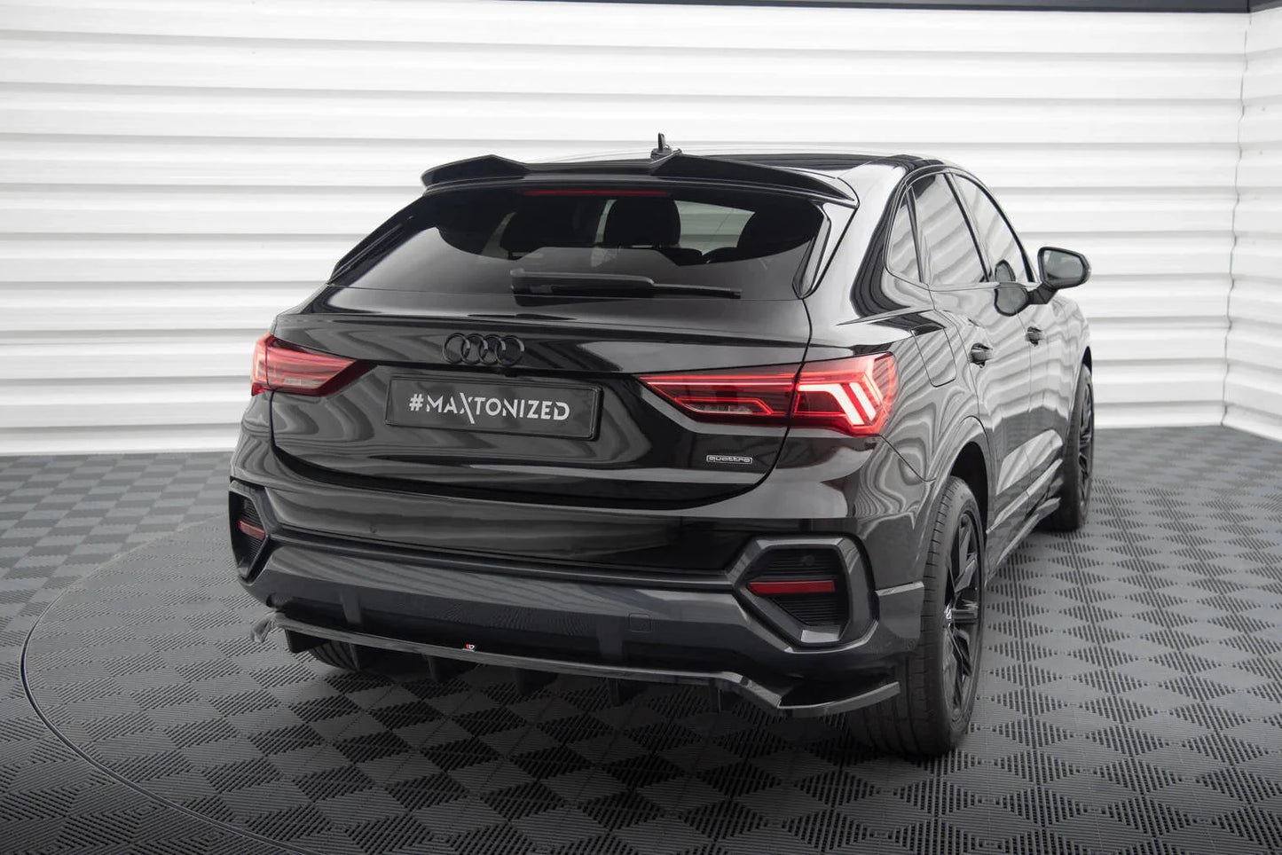 Audi Q3 F3 Sportback - 3D Heck Dachspoiler Maxton Design 