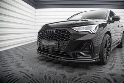 Audi Q3 F3 Sportback - Frontspoiler - Frontlippe V.1 Maxton Design 