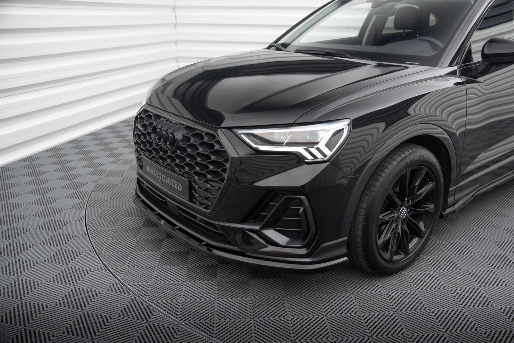Audi Q3 F3 Sportback - Frontspoiler - Frontlippe V.1 Maxton Design 