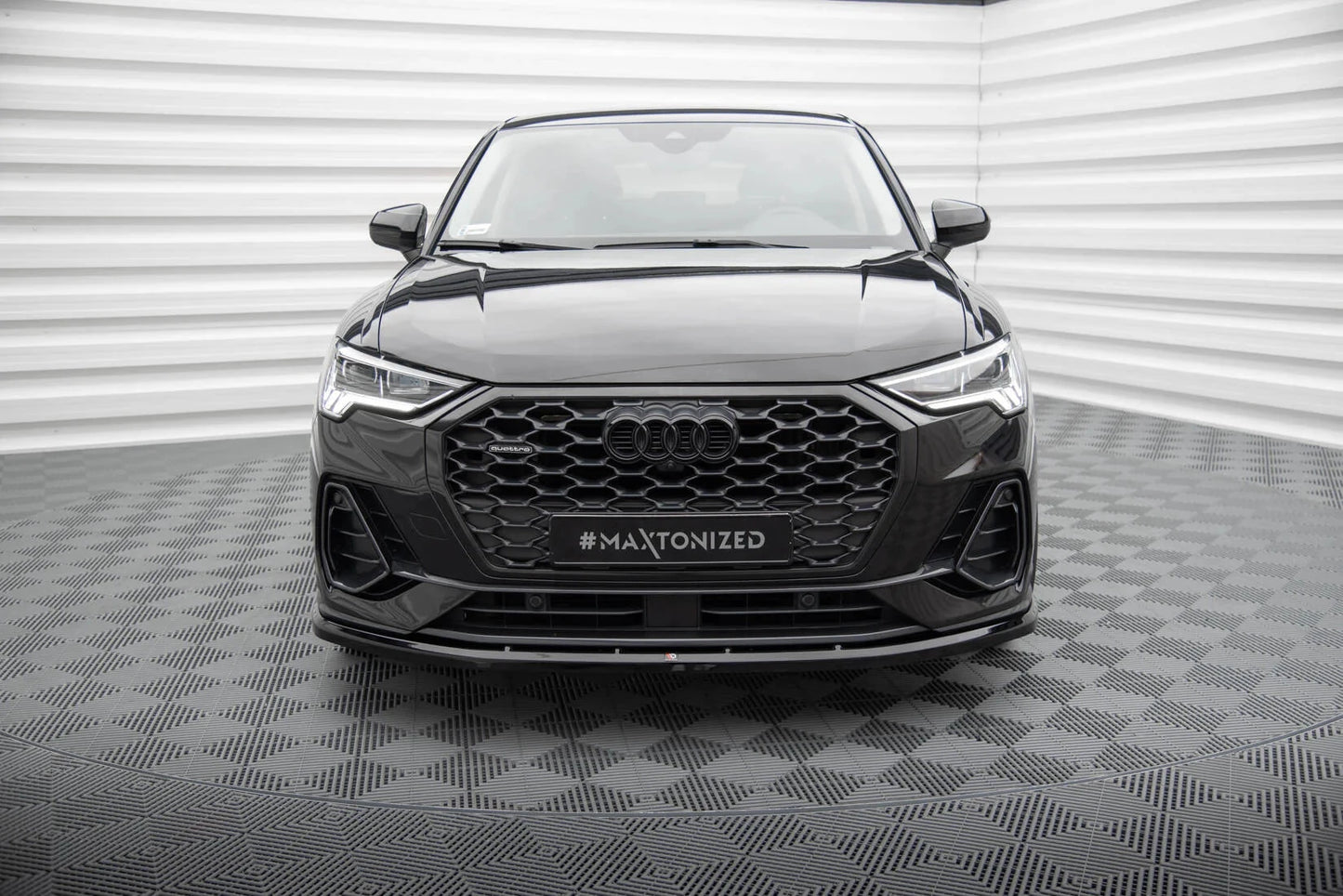 Audi Q3 F3 Sportback - Frontspoiler - Frontlippe V.1 Maxton Design 