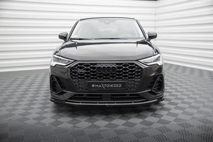 Audi Q3 F3 Sportback - Frontspoiler - Frontlippe V.1 Maxton Design 