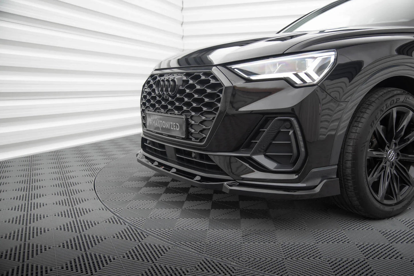 Audi Q3 F3 Sportback - Frontspoiler - Frontlippe V.2 Maxton Design 