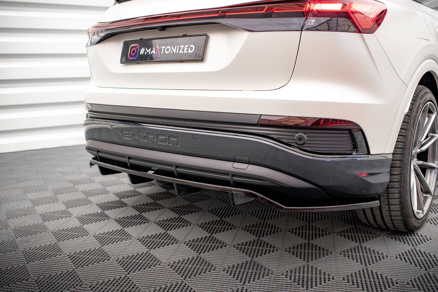 Audi Q4 e-tron Mk1 - Heck Ansatz Maxton Design 