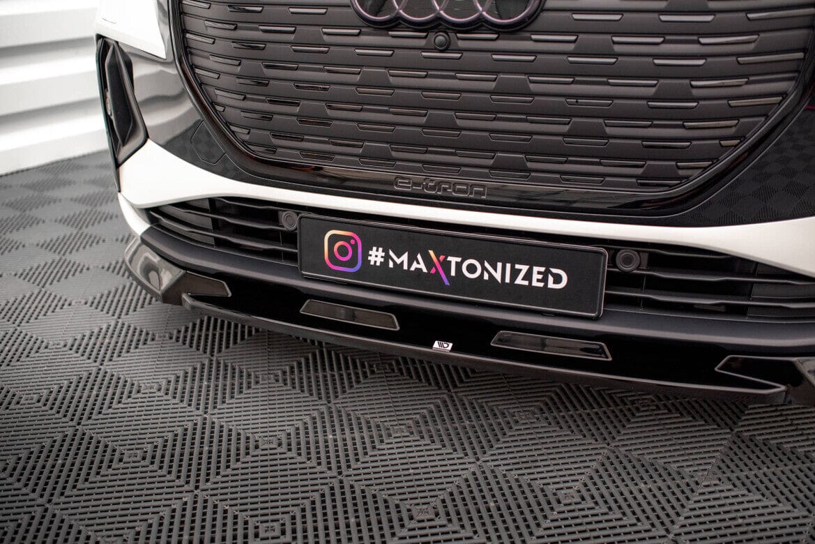 Audi Q4 e-tron Mk1 S-Line - Frontspoiler - Frontlippe V.1 Maxton Design 