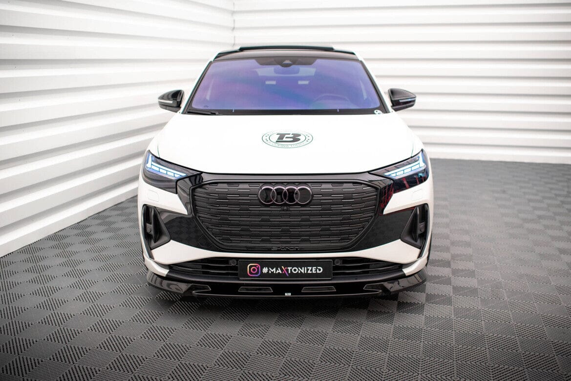 Audi Q4 e-tron Mk1 S-Line - Frontspoiler - Frontlippe V.1 Maxton Design 