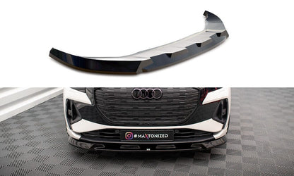 Audi Q4 e-tron Mk1 S-Line - Frontspoiler - Frontlippe V.1 Maxton Design 