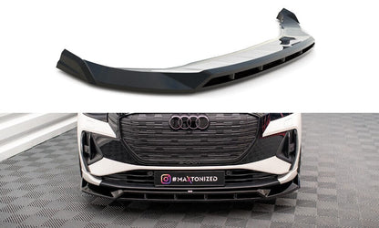 Audi Q4 e-tron Mk1 S-Line - Frontspoiler - Frontlippe V.2 Maxton Design 