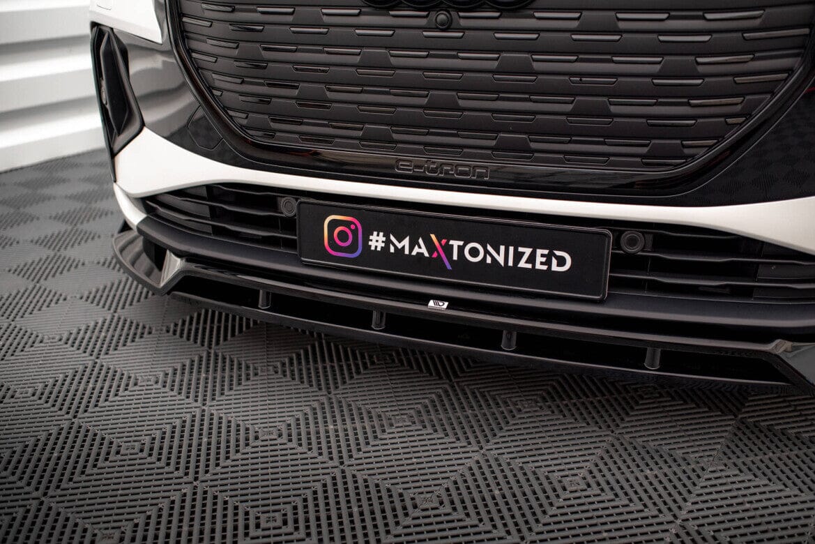 Audi Q4 e-tron Mk1 S-Line - Frontspoiler - Frontlippe V.2 Maxton Design 