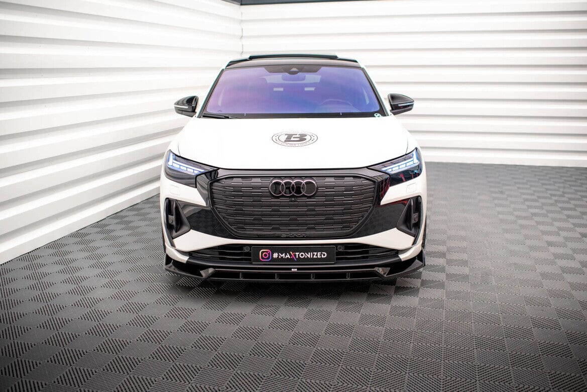 Audi Q4 e-tron Mk1 S-Line - Frontspoiler - Frontlippe V.2 Maxton Design 