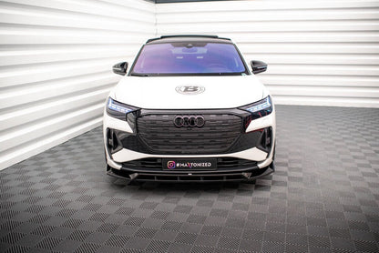 Audi Q4 e-tron Mk1 S-Line - Frontspoiler - Frontlippe V.2 Maxton Design 