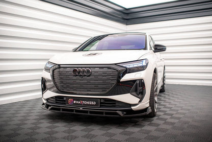 Audi Q4 e-tron Mk1 S-Line - Frontspoiler - Frontlippe V.2 Maxton Design 