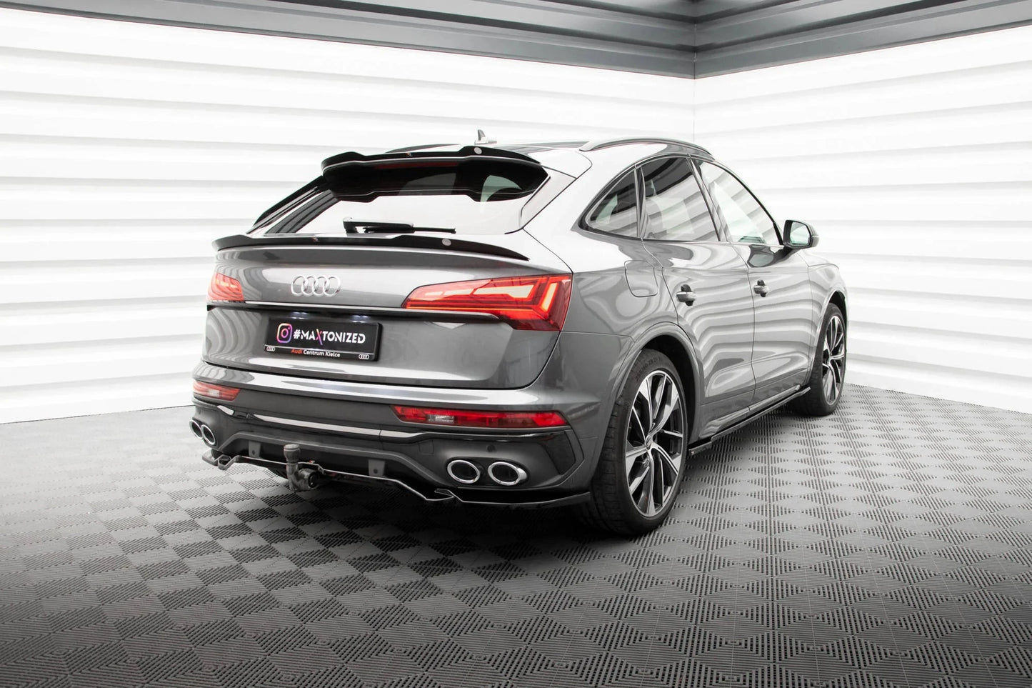 Audi Q5 FY S-Line - Heck Ansatz Maxton Design 