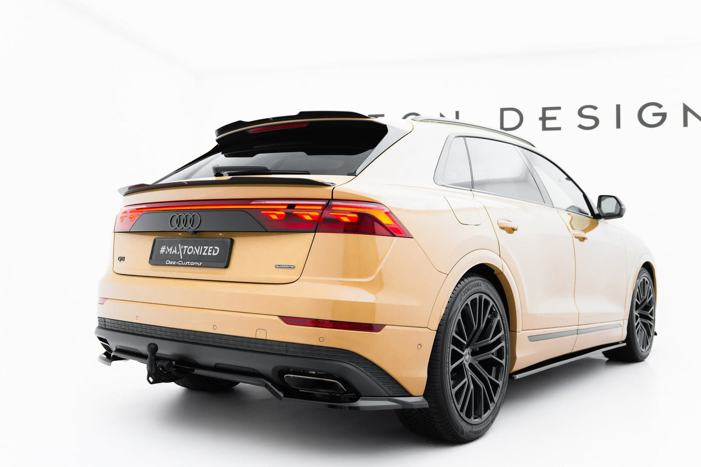 Audi Q8 4M Facelift - Heck Ansatz Maxton Design 