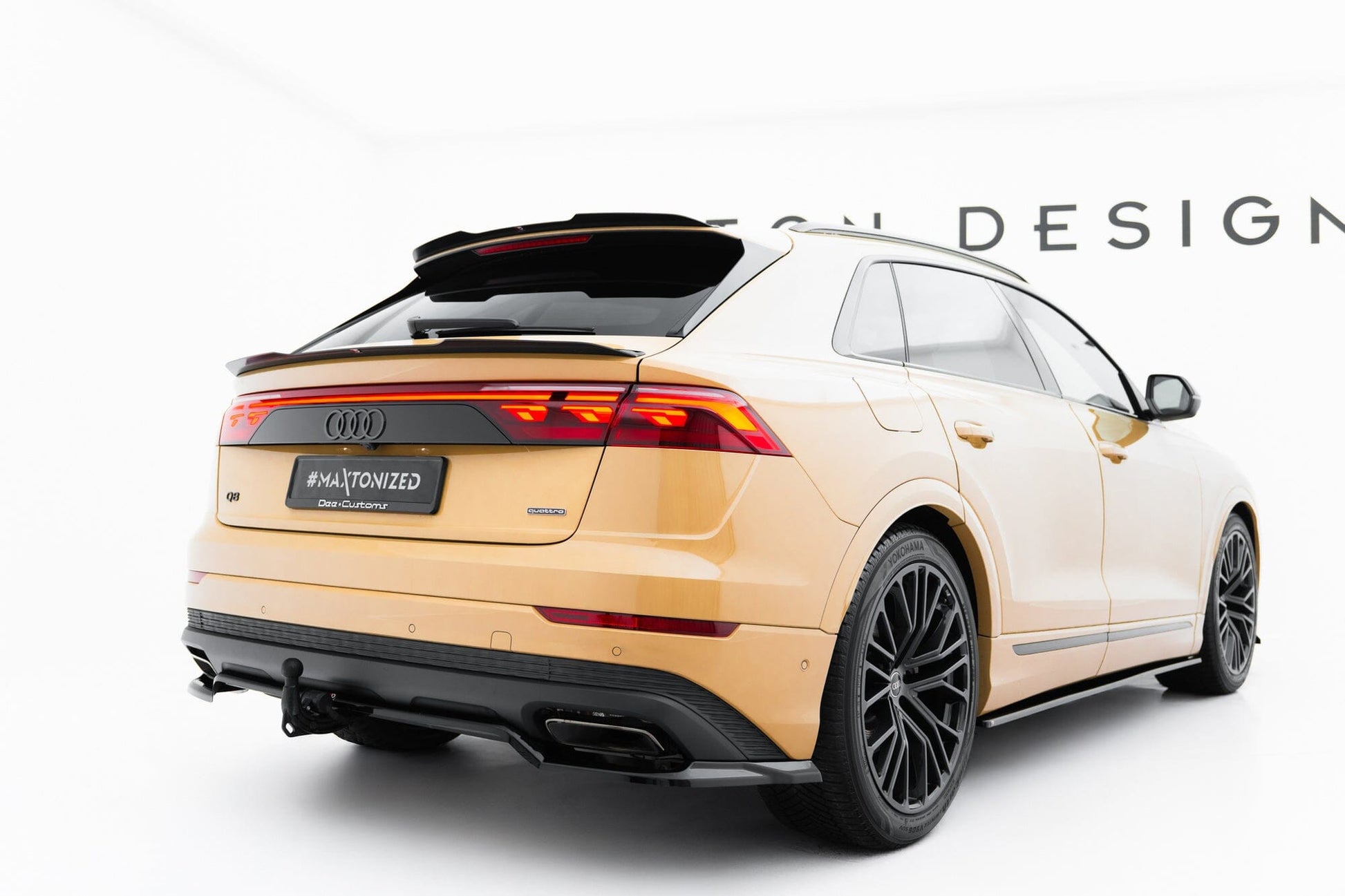 Audi Q8 4M Facelift - Heck Ansatz Maxton Design 