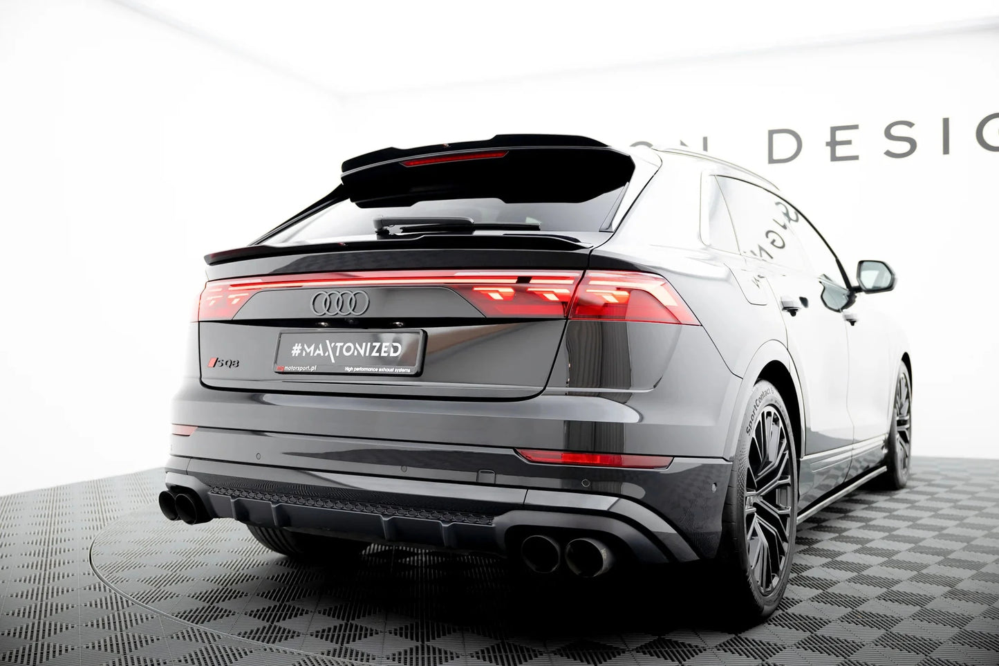 Audi Q8 4M - Heck Dachspoiler Maxton Design 