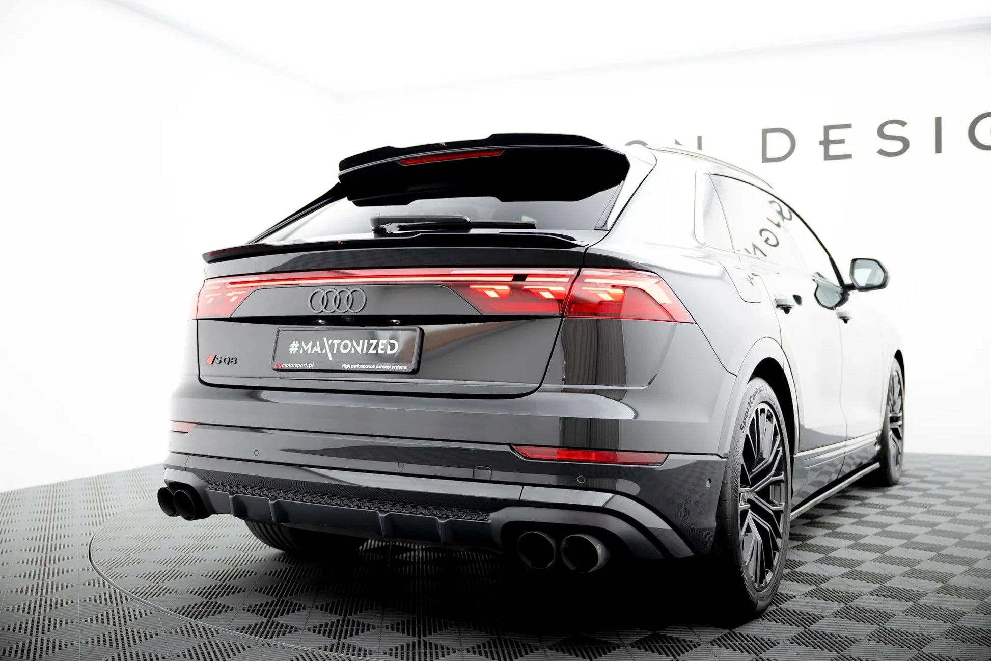 Audi Q8 4M - Heck Dachspoiler Maxton Design 